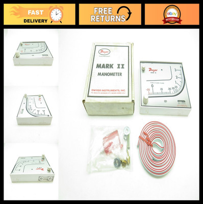 Manometer -0.05 to 3 IN H2O Pressure Gauge, Digital Water Level Meter, Accurate