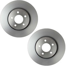 Brembo Pair Set Of 2 Front 316mm Coated Brake Disc Rotors For Ford Mustang 05-12