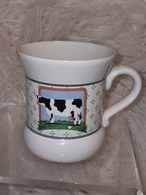 Vintage Vandor Country Collection Farmhouse Cow Mug