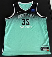 JONQUEL JONES NEW YORK LIBERTY NIKE REBEL EDITION VICTORY JERSEY SIZE 56 XXL 2XL