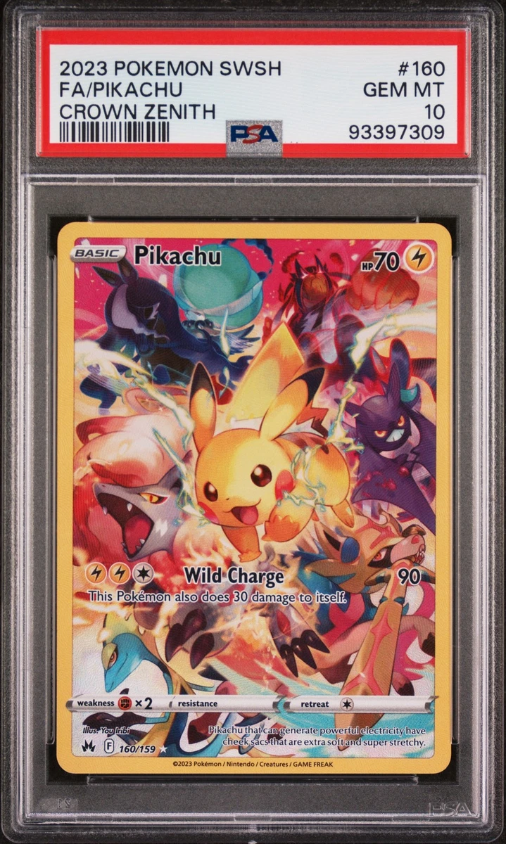 Pikachu Pokémon TCG Professional Sports Authenticator (PSA) Secret