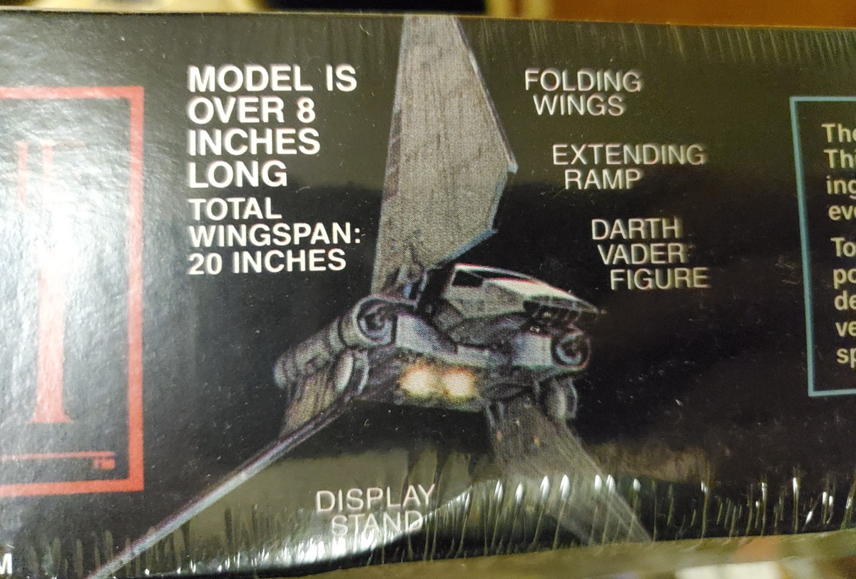 SHUTTLE TYDIRIUM Star Wars Return of the Jedi model kit-MPC/ERTL