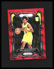 2023-24 Taylor Hendricks Rookie Card  - Panini Red Ice Prizm - S1B5R1L19C3. rookie card picture