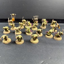 Warhammer Skaven Plague Monks x20 Painted Army Unit Old World AoS Skaven