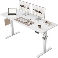 HöHenverstellbarer Schreibtisch 140X60 Cm BüRotisch Arbeitsplatz MöBel