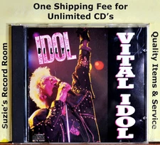 CD Billy Idol Vital Idol GREATEST HITS Best of - Mony -White Wedding - NEW WAVE