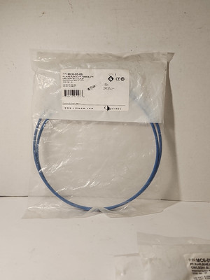Lot of 4 Siemon MC6-05-06 Patch Cord Blue 3'. Bin140