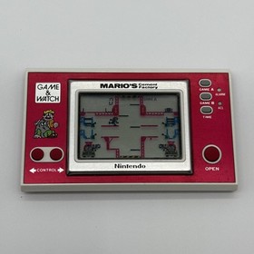 Nintendo Mario&rsquo;s Cement Factory Game & Watch - Working