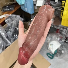 Bondage Male Cock Girth Enlarger Enhancer Penis Extension Extender Sheath-Sleeve