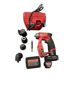 Milwaukee M12 FUEL 4-in-1 Installation Tool Kit w/ 3 Batteries Charger Case*615
