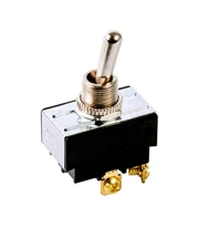 GSW-14 Electrical Toggle Switch, DPST, ON-OFF, 2 A/125V AC, Screw Terminal