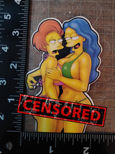 The Simpsons Funny Adult Humor Sexy Vinyl Decal Sticker