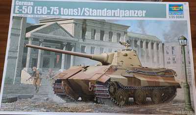 TRUMPETER 01536 GERMAN E-50 (50-75 TONS) STANDARTPANZER 1:35