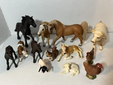 Schleich Germany Lot 13x Figures Mostly Farm From 98-08 Some Discontinued List#2