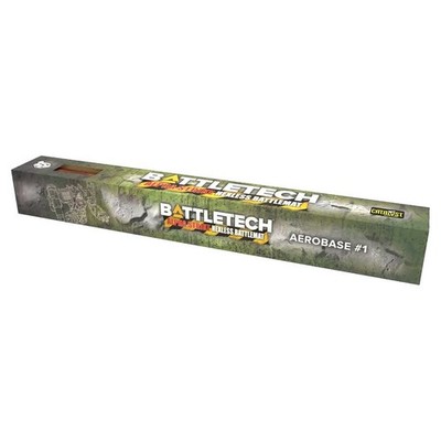 Maps BattleTech: Battle Mat - Alpha Strike - Aerobase 1/Rolling Woodlands