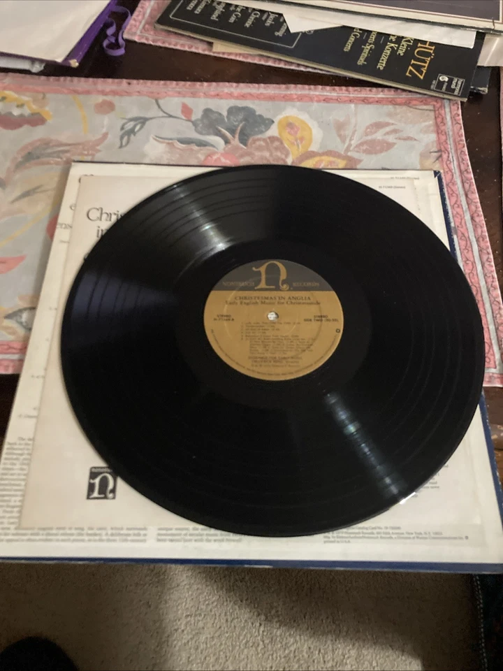 Christemas In Anglia, Early English Music, Nonesuch H-71369, 1979, EX - Image 4 of 4
