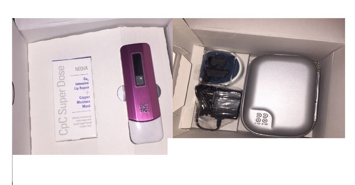 No No Hair Removal System Deluxe Kit Latest Model  Pink New 