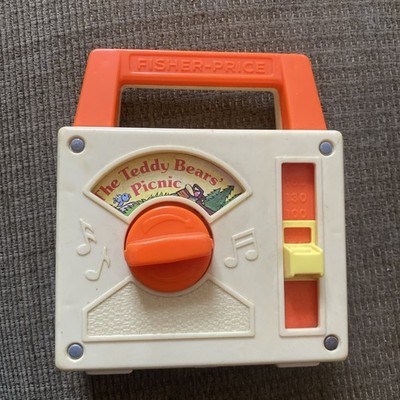 Vintage Fisher Price Die Teddybären Picknick 1979 Radio 