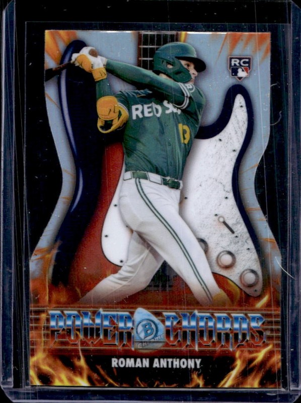2026 Bowman Roman Anthony Power Chords Chrome RC Rookie #PC-14 Red Sox