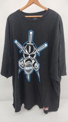 #ad #ad WWE Authentic Wear AJ Styles The Club No One Is Safe Double Sided Shirt Size 5XL $17.58