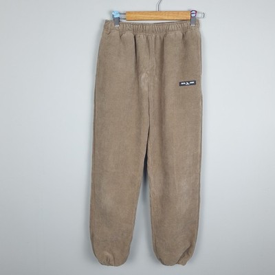 Sisters + Seekers Joggers Womens UK 8 Beige Cord Ribbed Loungewear Casual Street