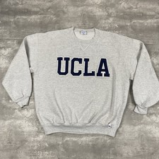 vintage 90s UCLA Russell Athletic v stitch sweatshirt XXL 2XL crewneck Made USA
