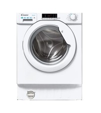 Image of CANDY Smart CBD485D2E Integrated 8 kg Washer Dryer - White - RRP £525