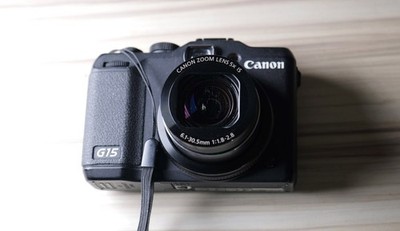 Canon PowerShot G15 12.1MP Digital Camera - Black for sale online