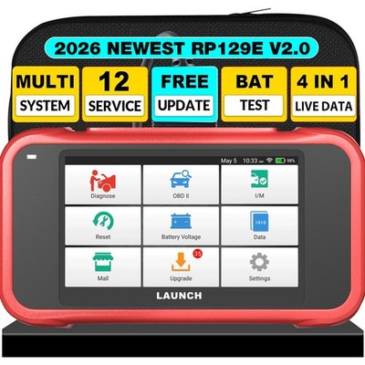 2026 Launch CRP129E V2.0 PRO Profi KFZ Diagnosegerät Auto OBD2 Scanner TPMS EPB