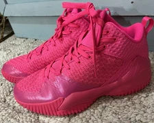 PEAK Lou Williams High Top Men’s Outdoor Basketball Neon Pink Shoes Sneakers 7