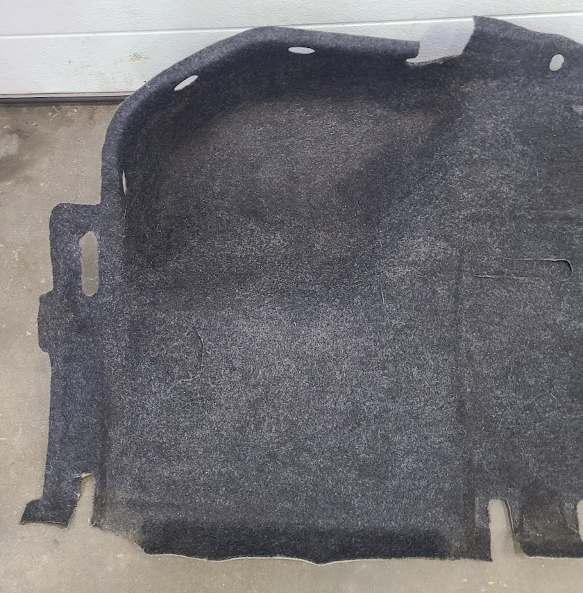 OEM 2009-2018 DODGE RAM 1500 ALFOMBRA TRASERA CABINA ALFOMBRA PISO PAN SILENCIADOR Foto 4 de 4