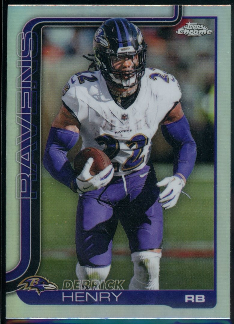 2025 Topps Chrome #25 Derrick Henry Refractor