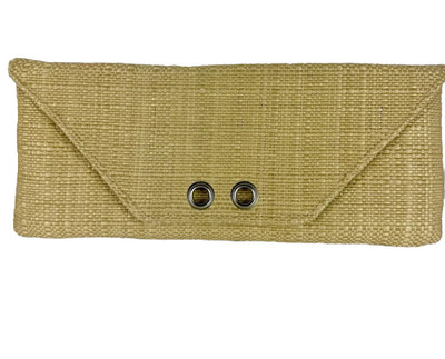 Bosom Buddy Bag Lisi Lerch Woven Straw  Clutch - Handcrafted