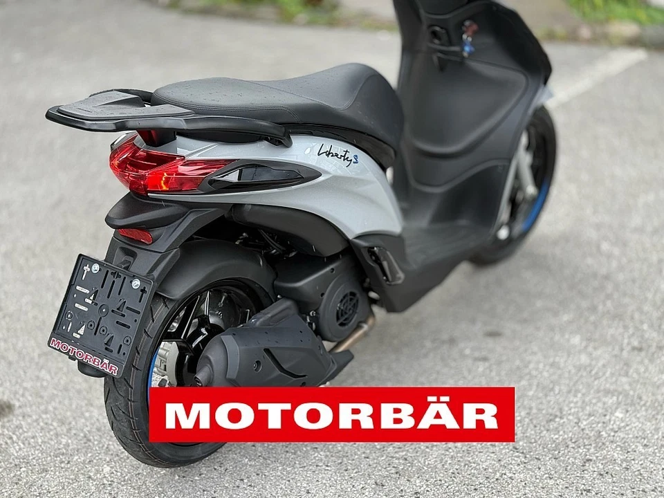 Piaggio Liberty 125 E5 plus S grigio materia 125ccm Roller NETTO €2.666,- - Bild 3 von 4