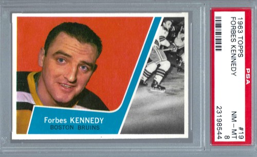 Forbes Kennedy #19 1963 Topps card