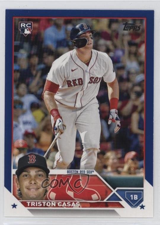 2023 Topps Series 1 Retail Royal Blue Triston Casas #92 uk2