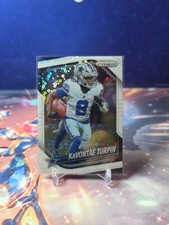 2025 Panini Prizm #137 KaVontae Turpin White Disco Dallas Cowboys 