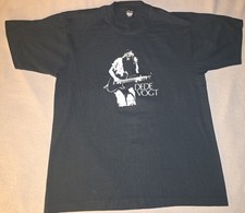 VTG '90s Authentic DEDE VOGT Solo Tour Shirt XL VERY RARE Indigo Girls Mandolin