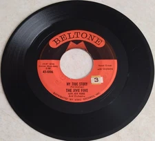 The Jive Five  My True Story / When I Was Single  1961  45-1006  Doo Wop  GOOD+