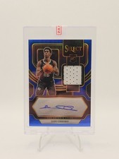 2023-24 Panini Select - Rookie Jersey Autographs Sidy Cissoko #RJ-OKO Blue /49