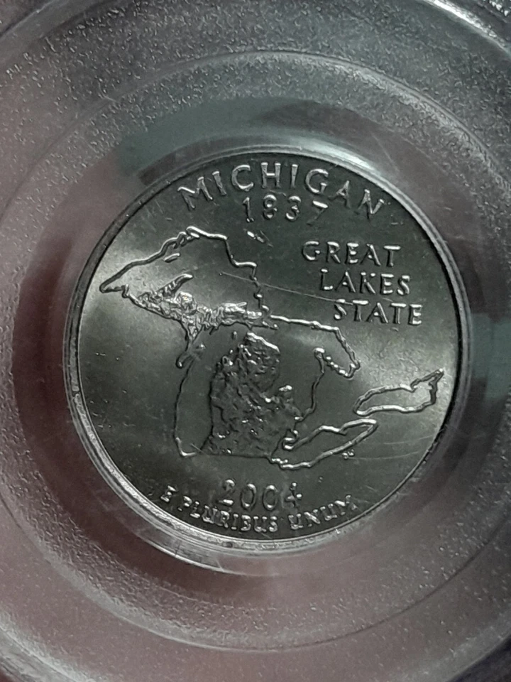 2004 Michigan State Quarter MS66 PCGS - Image 2 of 4