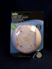 Premium Led Tap Light Adjustable Angle 2 Level Flashlight Closet Camper Bed Side