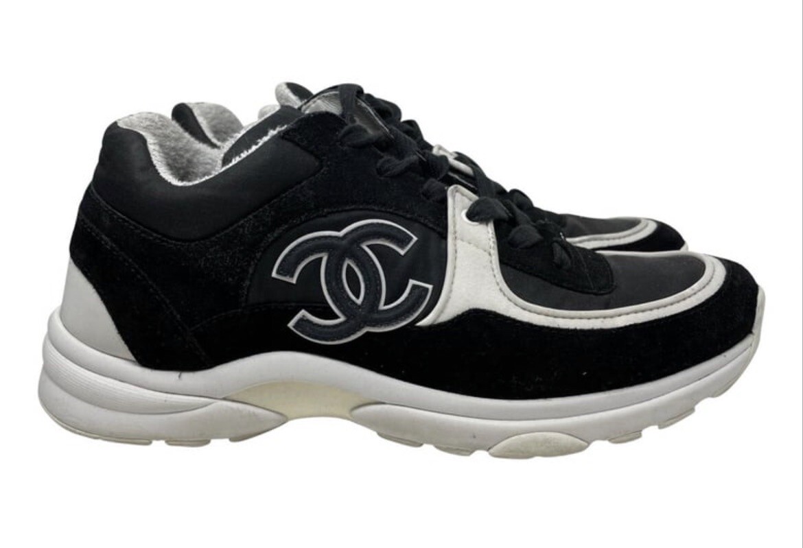 CHANEL スニーカー 39 Chanel Trainers Sneakers 39 Black/White | eBay