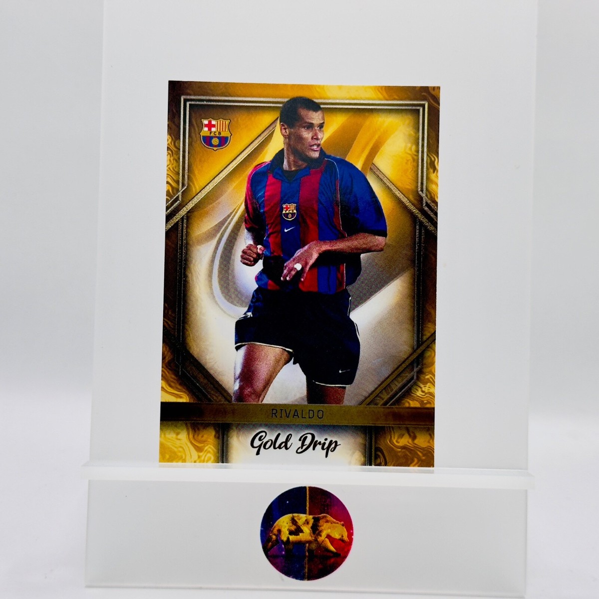 2023-24 Topps FC Barcelona Team Set - Gold Drip Card Set 2023-24 Topps FC Barcelona Team Set - Gold Drip Card Set