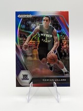 Damian Lillard 2020 Panini Prizm Draft Picks Red White Blue Prizm #83