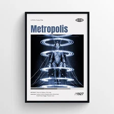 Metropolis Movie Poster Print, Wall Art - Unframed