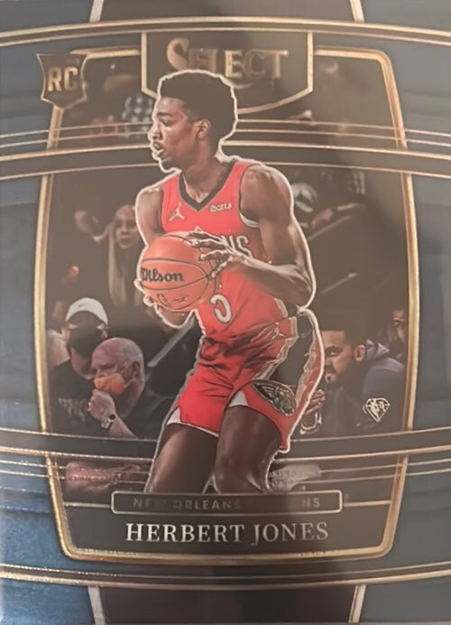 2021 Panini Select #45 Herbert Jones - New Orleans Pelicans