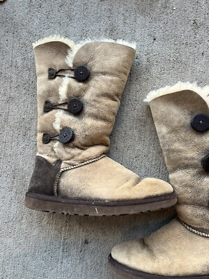 Boots Men's Boots 2025 Gray Fur Boots UGG 3049 Women's Bailey