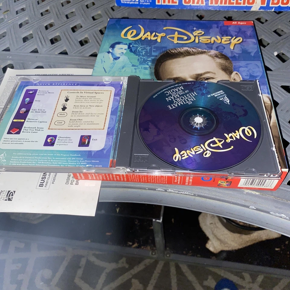 WALT DISNEY: An Intimate History of the Man and His Magic CD ROM Factory Sealed! - Image 2 of 3