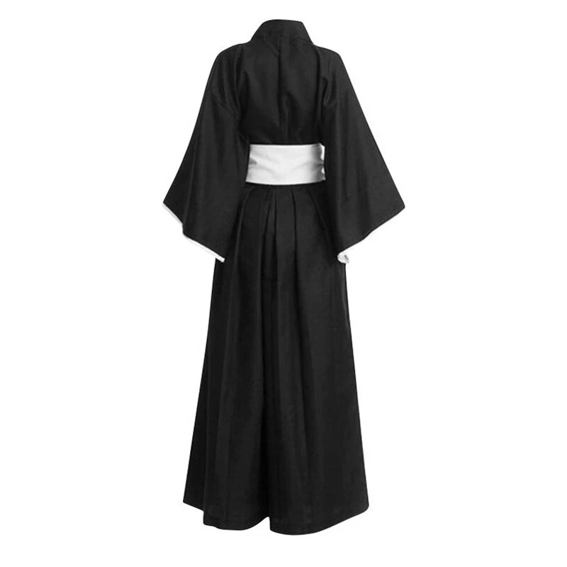 Anime Bleach Kurosaki Ichigo Die pa Uniforme Disfraz Kimono Top Pantalones Conjunto Foto 3 de 4